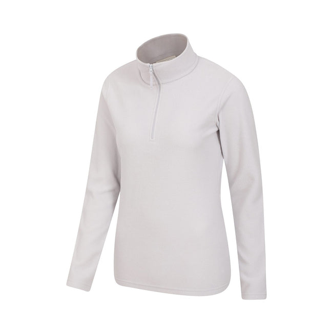 Frosted - Back - Mountain Warehouse Womens-Ladies Camber II Fleece Top