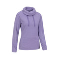 Grape - Lifestyle - Mountain Warehouse Womens-Ladies Hebridean Cowl Neck Fleece Top