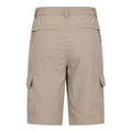 Beige - Back - Mountain Warehouse Mens Explore Cargo Shorts