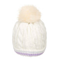 White - Back - Mountain Warehouse Childrens-Kids Unicorn Pom Pom Beanie
