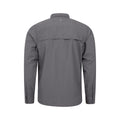Grey - Back - Mountain Warehouse Mens Navigator II UV Protection Shirt