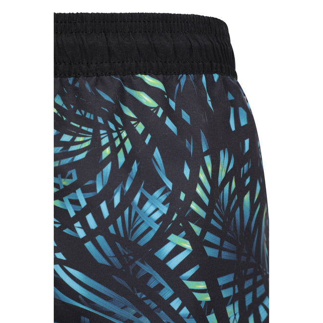 Blue - Pack Shot - Mountain Warehouse Childrens-Kids Wave Long Length Swim Shorts