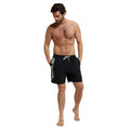 Black - Side - Animal Mens Deep Dive Recycled Boardshorts