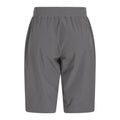 Dark Grey - Back - Mountain Warehouse Womens-Ladies Explorer Long Shorts