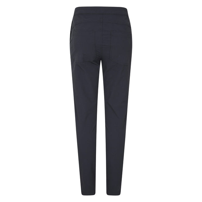 Black - Back - Mountain Warehouse Womens-Ladies Kesugi Stretch Slim Trousers
