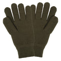 Khaki Green - Back - Mountain Warehouse Mens Thinsulate Knitted Gloves