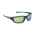 Black-Green - Front - Mountain Warehouse Unisex Adult Hayman Sunglasses