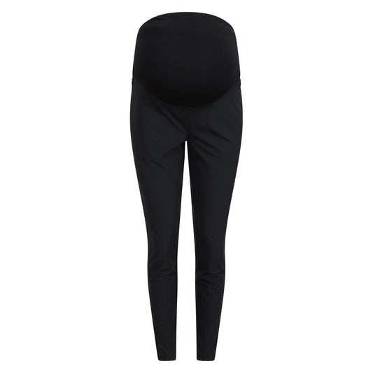 Black - Front - Mountain Warehouse Womens-Ladies Kesugi Stretch Slim Maternity Trousers