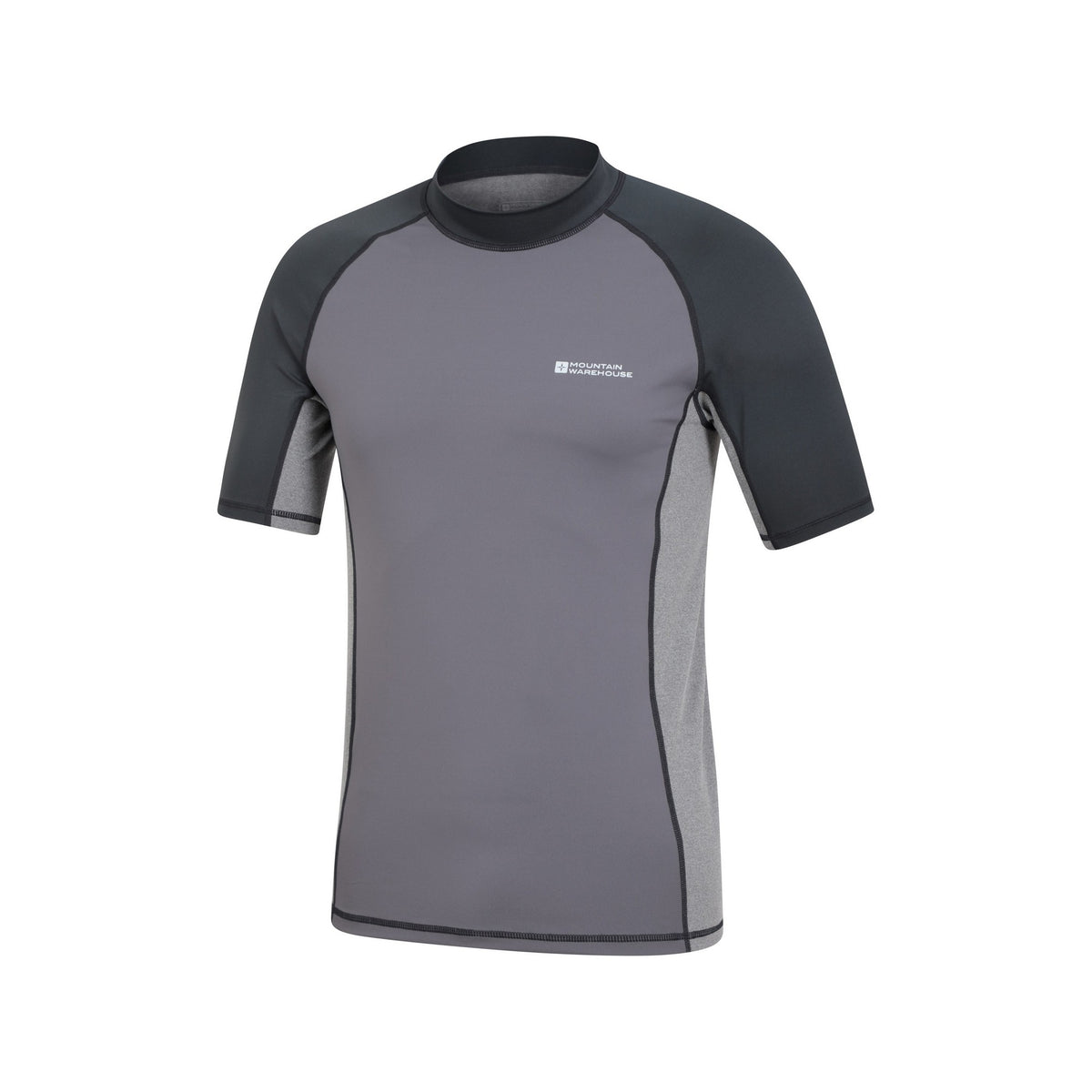 Veste Rash Guard Homme Manches Longues Mountain Warehouse - Protection UPF50+ Séchage Rapide Anti-Frottement