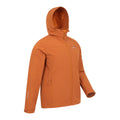 Orange - Side - Mountain Warehouse Mens Exodus Waterproof Soft Shell Jacket