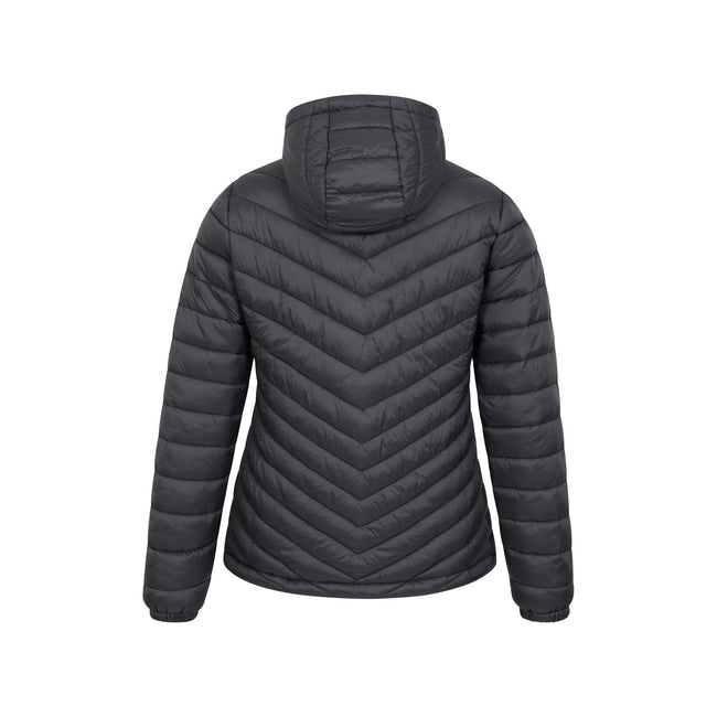 Black - Back - Mountain Warehouse Womens-Ladies Seasons Padded Jacket