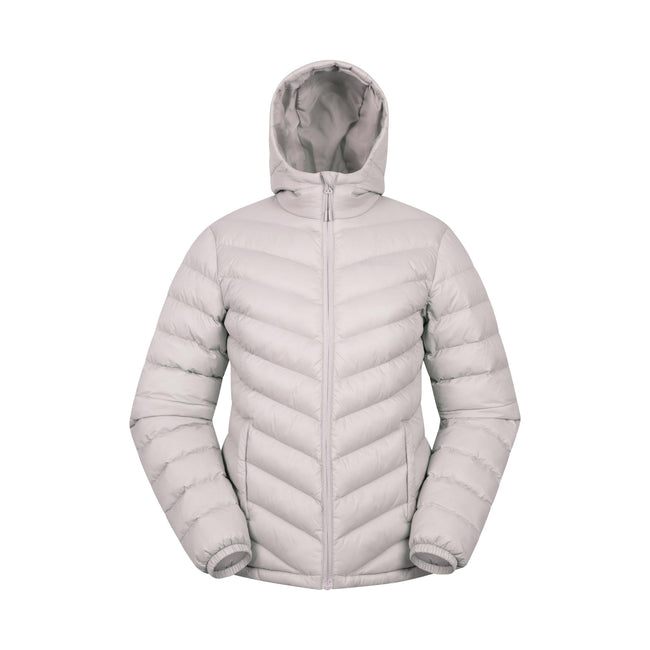 Light Beige - Front - Mountain Warehouse Womens-Ladies Seasons Padded Jacket