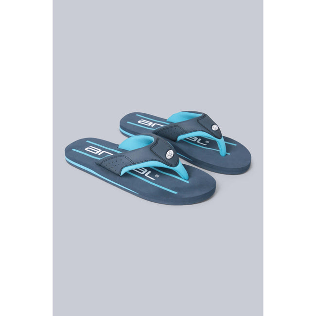 Bright Blue - Front - Animal Mens Jekyl Recycled Flip Flops