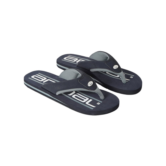Blue - Front - Animal Mens Jekyl Recycled Flip Flops