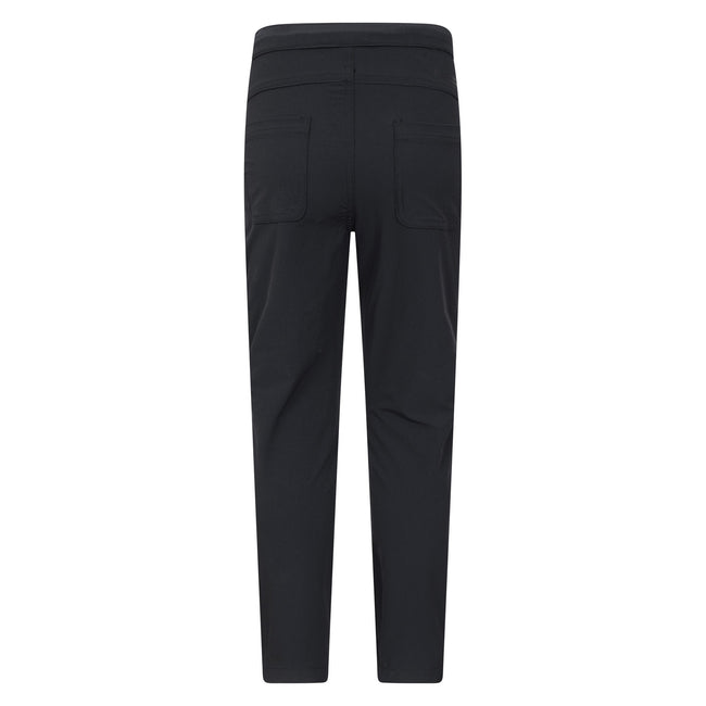 Black - Back - Mountain Warehouse Childrens-Kids Extreme Kesugi Slim Trousers