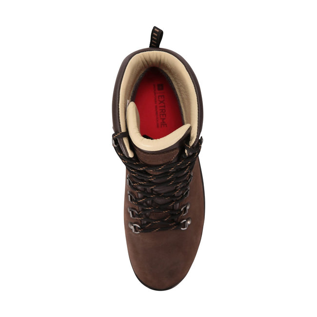 Brown - Pack Shot - Mountain Warehouse Mens Extreme Excalibur Leather Walking Boots