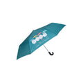 Teal - Front - Mountain Warehouse Floral Walking Folding Umbrella