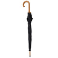 Black - Back - Mountain Warehouse Plain Stick Umbrella