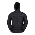 Black - Front - Mountain Warehouse Mens Seasons II Padded Jacket