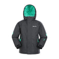 Forged Iron - Front - Mountain Warehouse Childrens-Kids Raptor Snow Ski Jacket