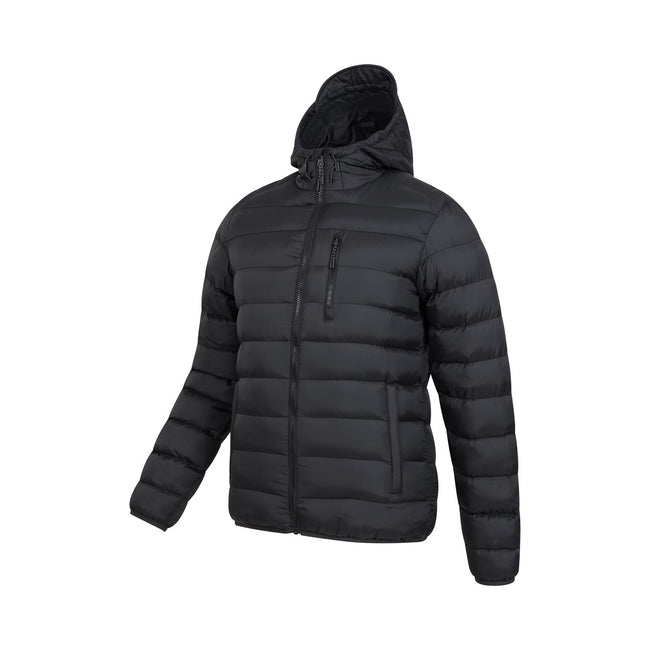 Black - Lifestyle - Mountain Warehouse Mens Link Padded Jacket