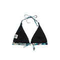 Navy - Back - Animal Womens-Ladies Iona Leaf Print Halter Neck Bikini Top