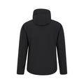 Black - Back - Mountain Warehouse Mens Arctic II Soft Shell Jacket