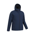 Navy - Side - Mountain Warehouse Mens Arctic II Soft Shell Jacket