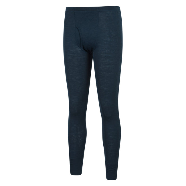 Petrol - Side - Mountain Warehouse Mens Merino II Thermal Bottoms