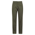 Khaki Green - Front - Mountain Warehouse Womens-Ladies Coastal Stretch Regular Trousers