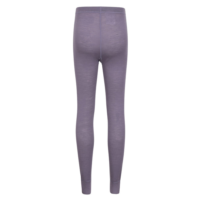 Dusky Purple - Back - Mountain Warehouse Womens-Ladies Merino II Thermal Bottoms