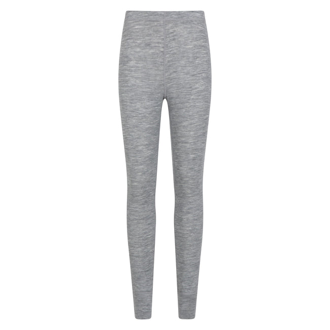 Grey - Front - Mountain Warehouse Womens-Ladies Merino II Thermal Bottoms