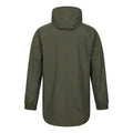 Khaki - Back - Mountain Warehouse Mens Glacier II Long Waterproof Jacket