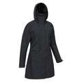 Black - Side - Mountain Warehouse Womens-Ladies Cloudburst Textured Waterproof Jacket