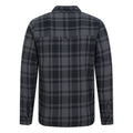 Charcoal - Back - Mountain Warehouse Mens Stream II Flannel Lined Shirt