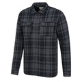 Charcoal - Lifestyle - Mountain Warehouse Mens Stream II Flannel Lined Shirt