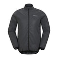 Black - Front - Mountain Warehouse Mens 360 II Reflective Jacket