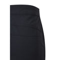 Black - Close up - Mountain Warehouse Womens-Ladies Short Kesugi Stretch Slim Hiking Trousers