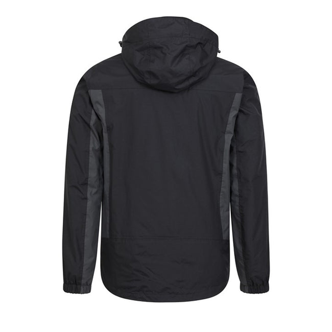 Grey - Back - Mountain Warehouse Mens Thunderstorm 3 in 1 Waterproof Jacket