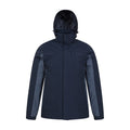 Dark Blue - Front - Mountain Warehouse Mens Thunderstorm 3 in 1 Waterproof Jacket