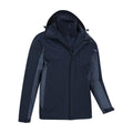 Dark Blue - Side - Mountain Warehouse Mens Thunderstorm 3 in 1 Waterproof Jacket