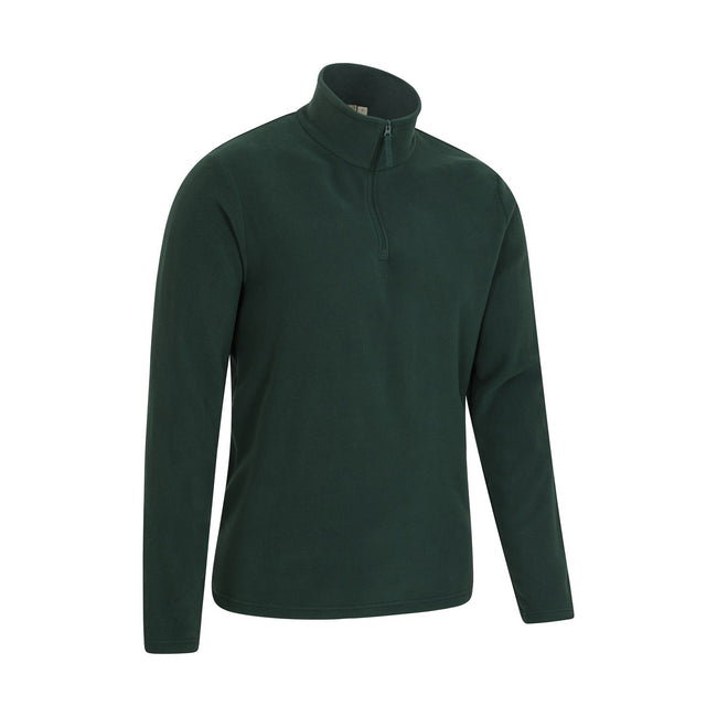 Green - Side - Mountain Warehouse Mens Camber II Fleece Top (Pack of 2)