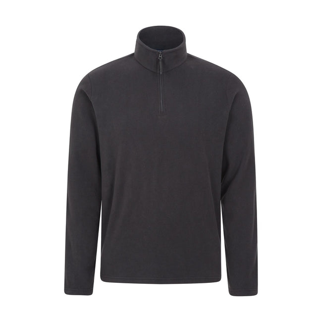 Black - Lifestyle - Mountain Warehouse Mens Camber II Fleece Top (Pack of 2)