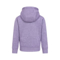 Lilac - Back - Mountain Warehouse Childrens-Kids Nevis Faux Fur Lined Hoodie