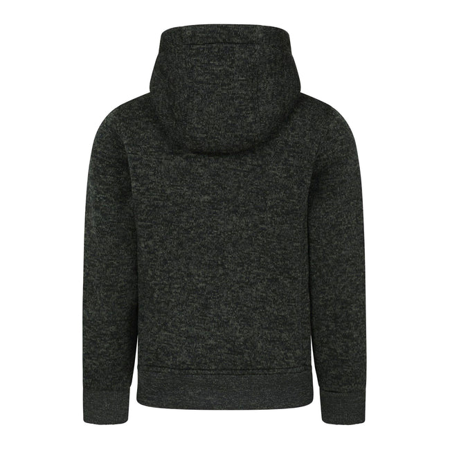 Green - Back - Mountain Warehouse Childrens-Kids Nevis Faux Fur Lined Hoodie