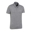 Grey - Back - Mountain Warehouse Mens Deuce IsoCool Polo Shirt