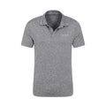 Grey - Lifestyle - Mountain Warehouse Mens Deuce IsoCool Polo Shirt