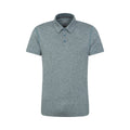 Dark Grey - Front - Mountain Warehouse Mens Deuce IsoCool Polo Shirt