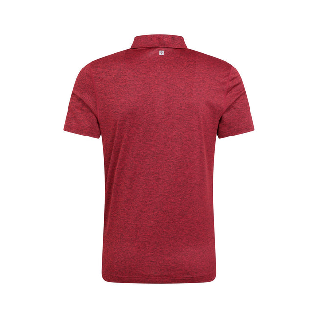 Active Red - Back - Mountain Warehouse Mens Deuce IsoCool Polo Shirt