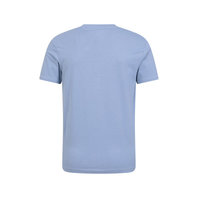 Blue - Back - Mountain Warehouse Mens Ocean Drive Organic T-Shirt